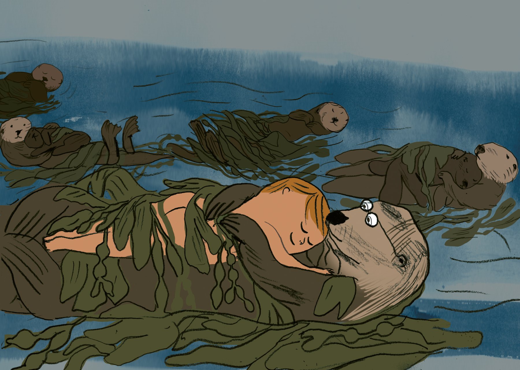 *Dyrene sover* (2021) av Mari Kanstad Johnsen (Illustrajson) og Kjersti Annesdatter Skomsvold (tekst), utgitt av Aschehoug.