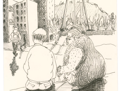 En tegner med felleskap som materiale av En tegner med felleskap som materiale