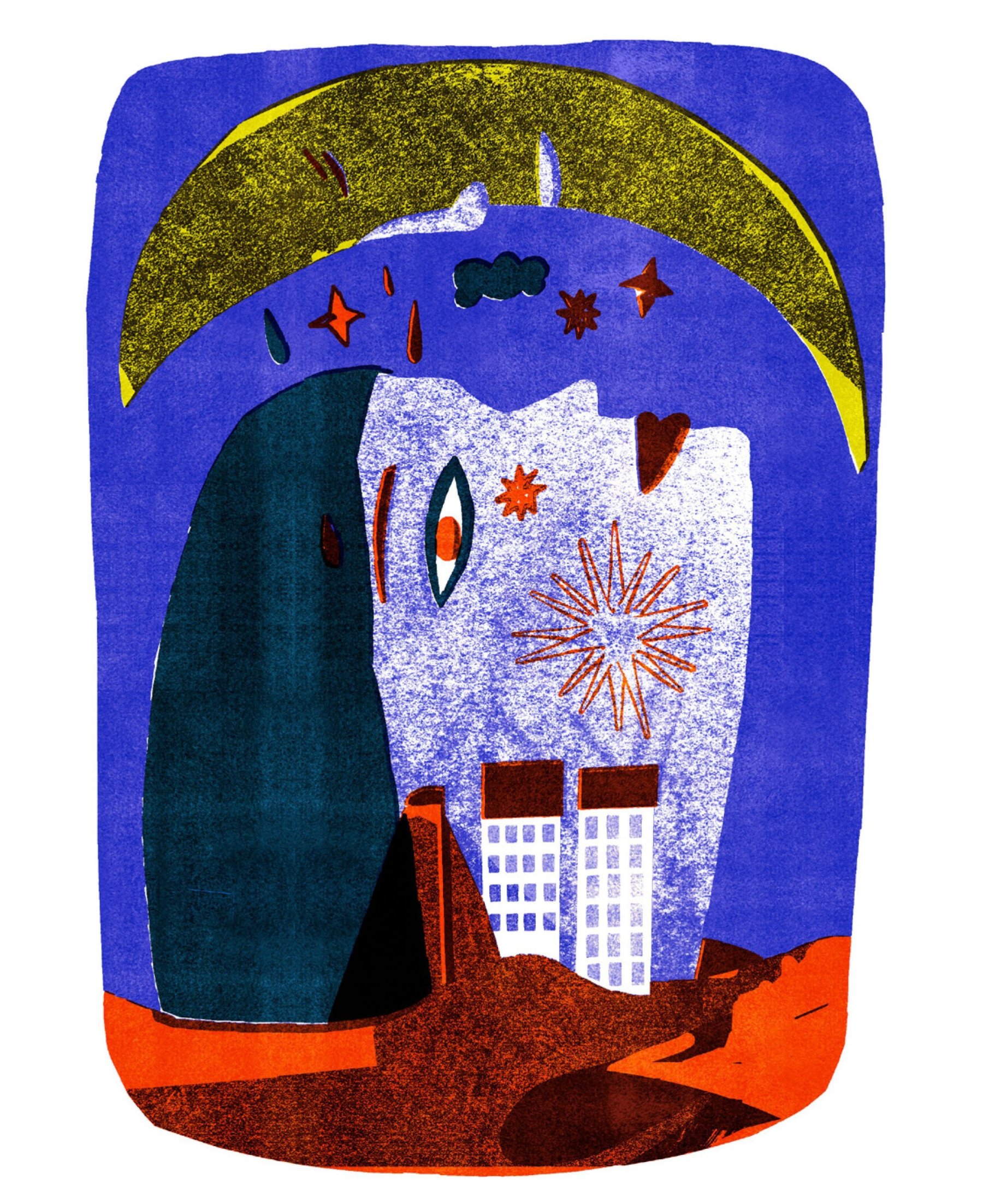 Illustrasjon av Kari Stai.