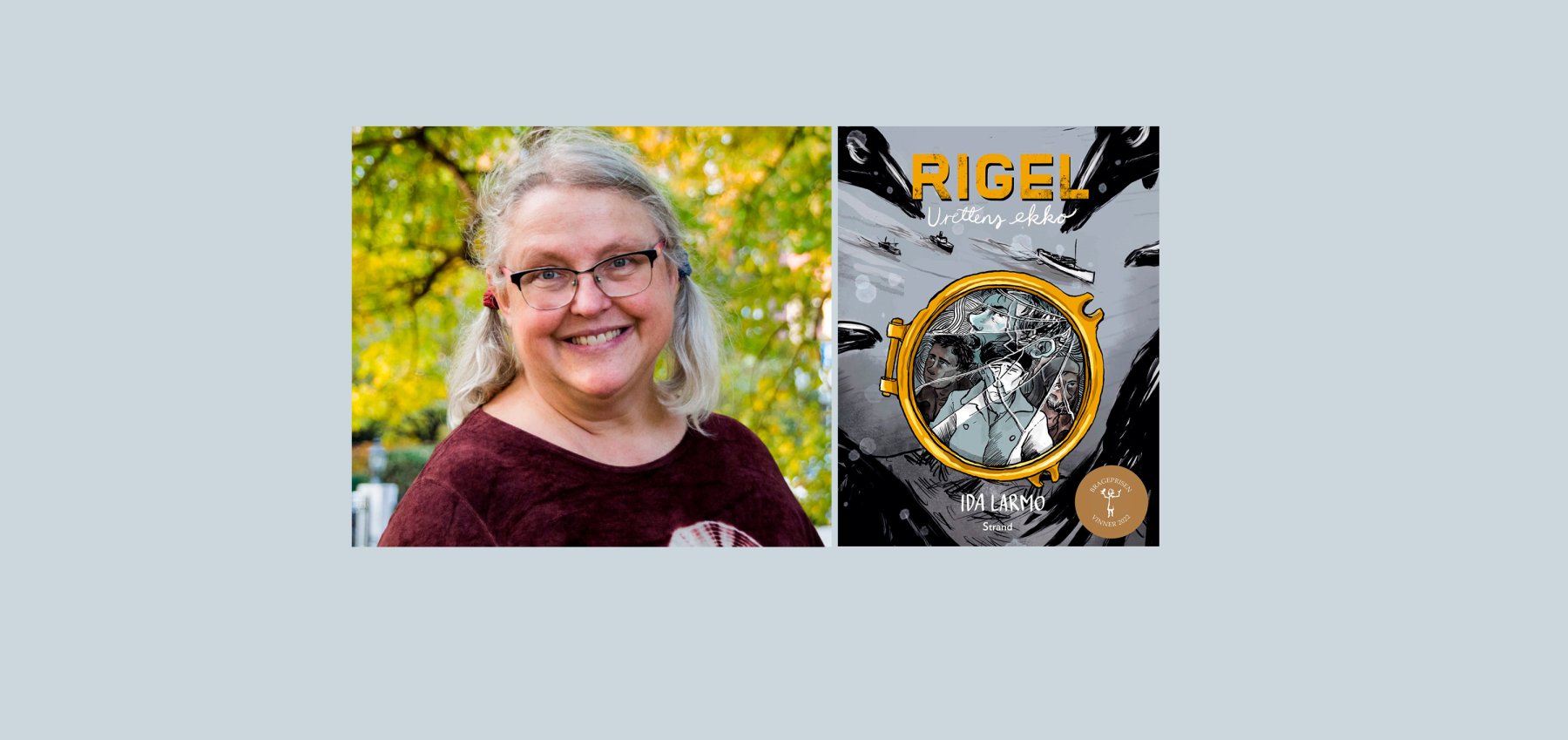 Brageprisen vart arrangert 24. november 2022. Forfattarfoto: Line Fresti