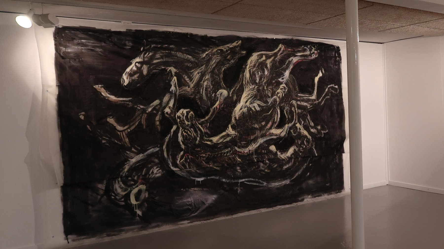 Johannes Høie, *Equus Ark* (2018). Foto: Hå Gamle Prestegård.